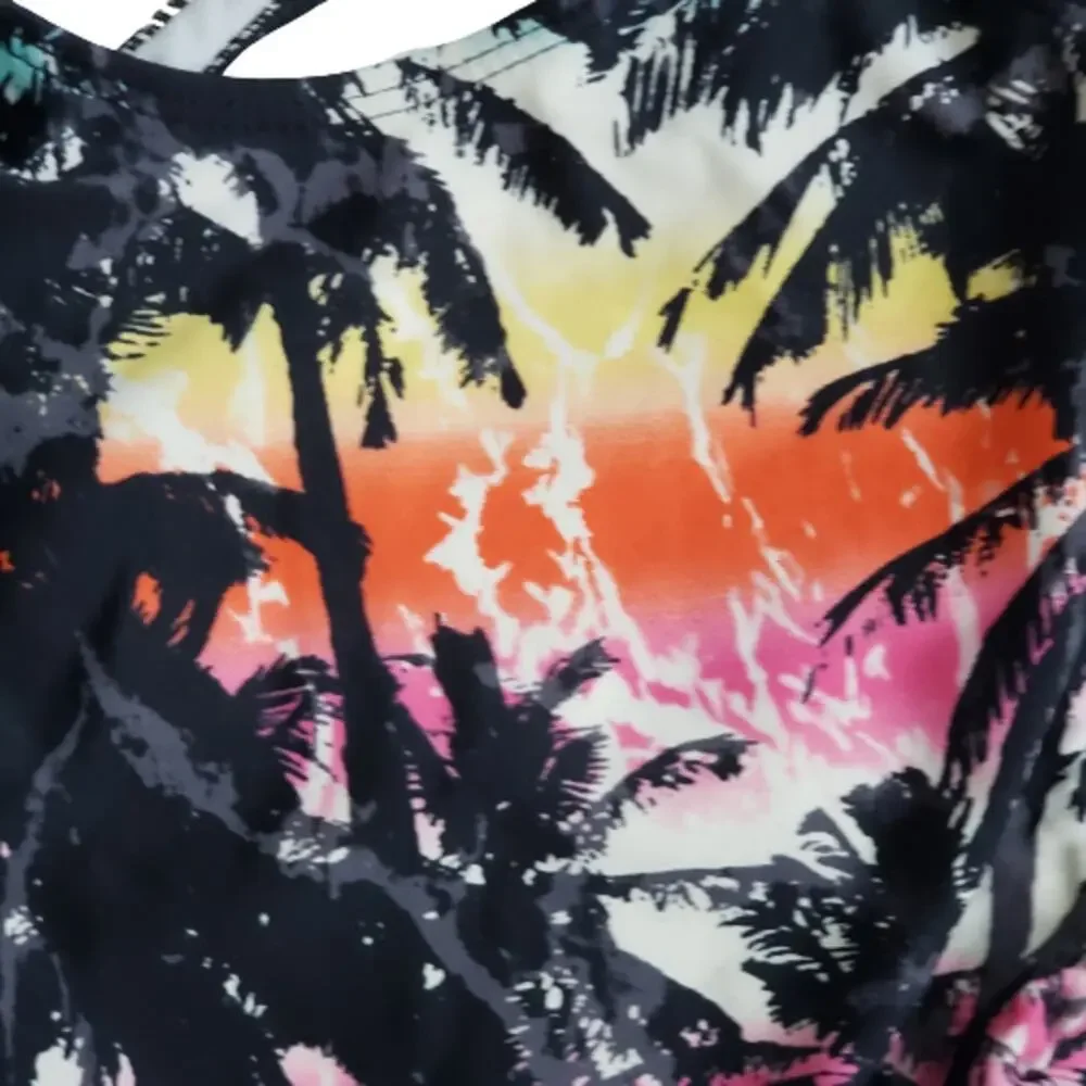 2 For $5 Sale Girl's Tropical Island One Piece Swimsuit Size XS (4/5)